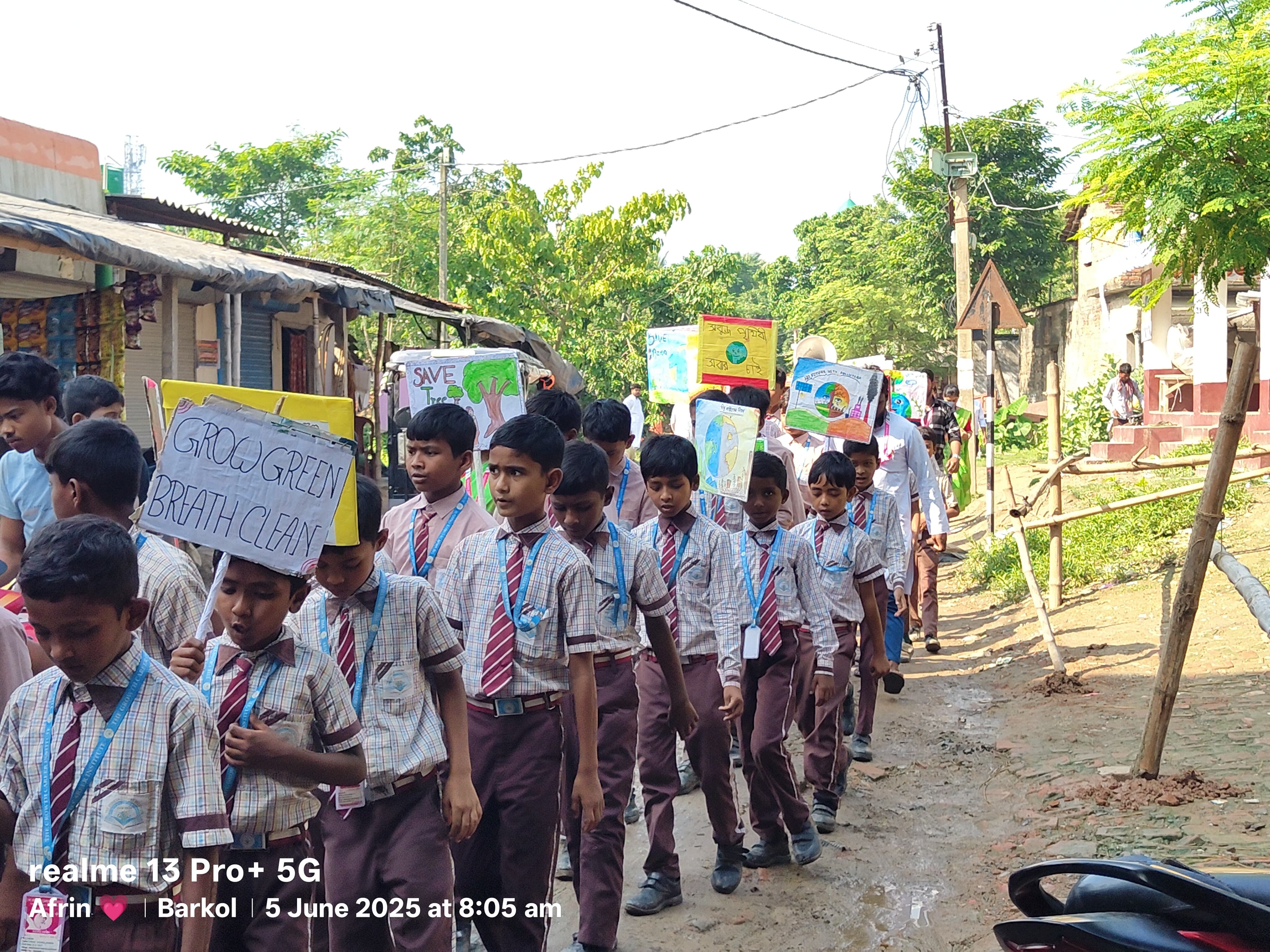 Tree plantation activity